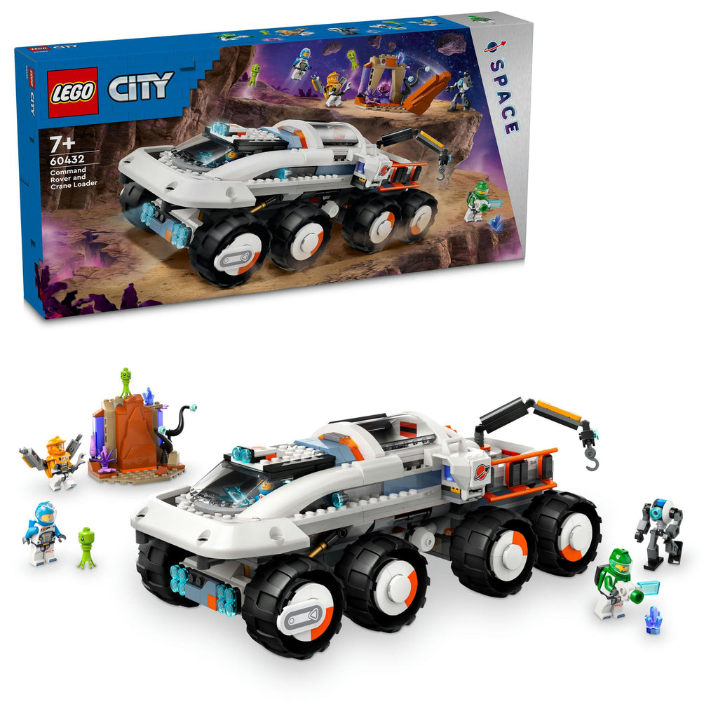 60432 LEGO City Command Rover and Crane Loader