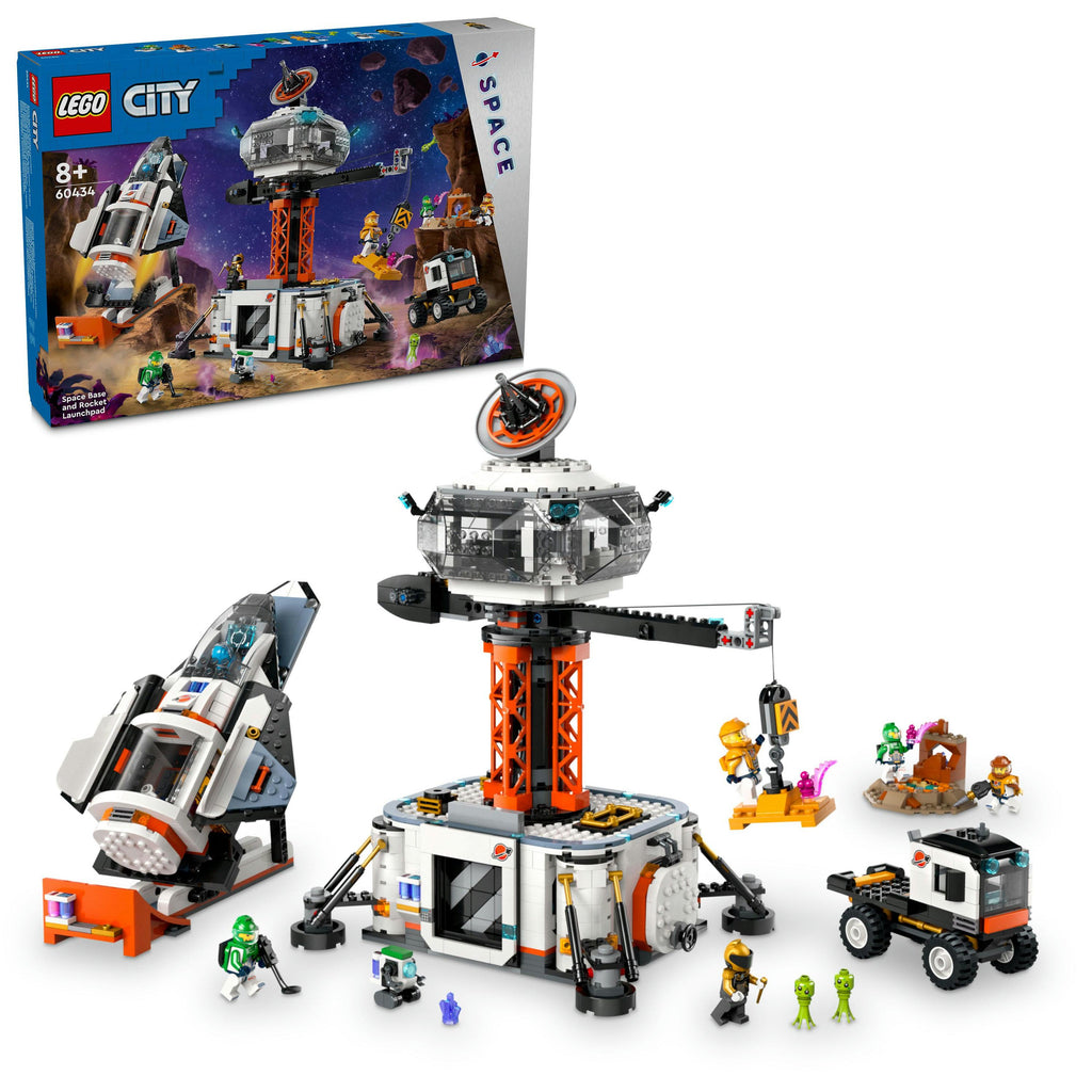 60434 LEGO City Space Base and Rocket Launchpad