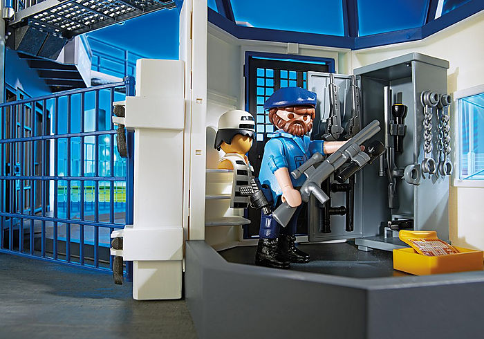 6919 Playmobil Police Headquarters with Prison