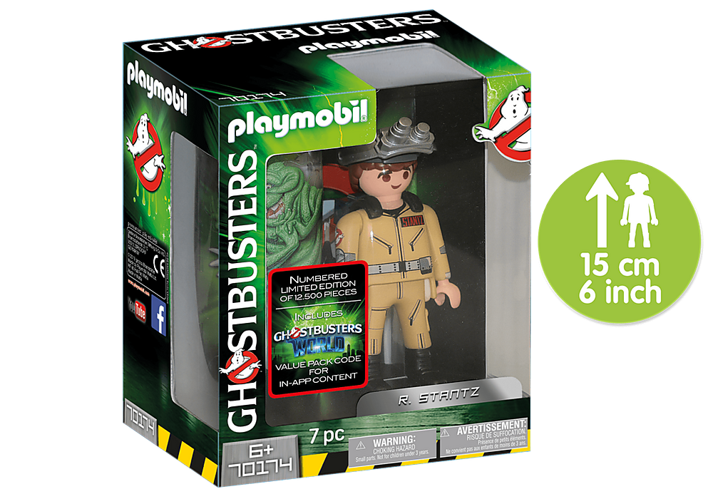 70174 Playmobil Ghostbusters Collection Figure R. Stantz