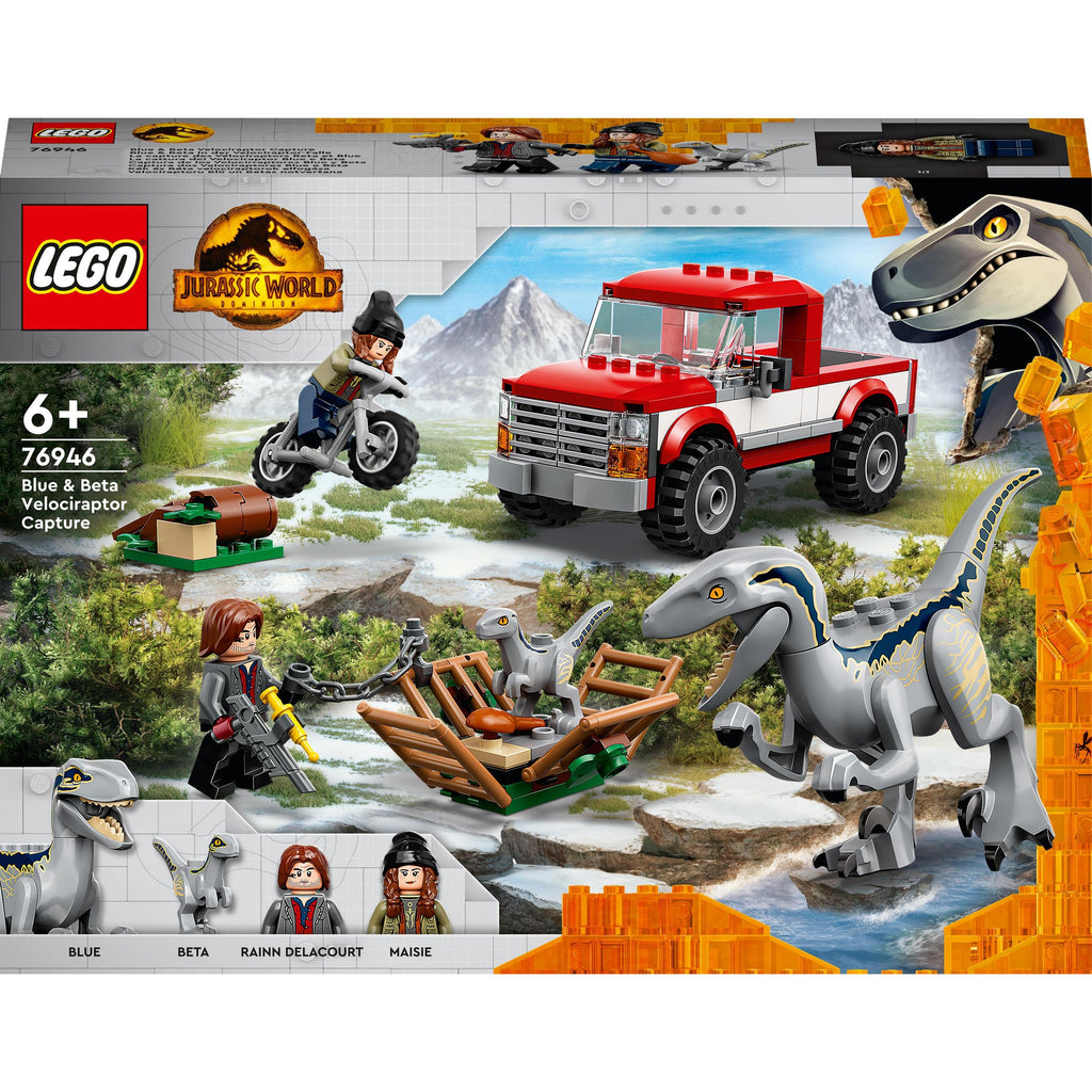 76946 LEGO Jurassic World Blue & Beta Velociraptor Capture