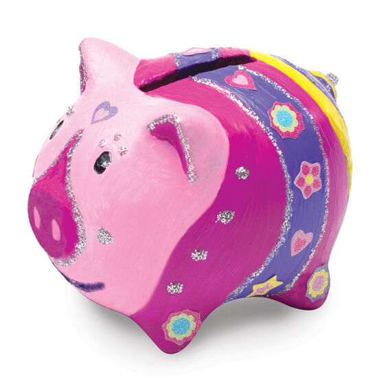 8862 Melissa & Doug Decorate-Your-Own Piggy Bank