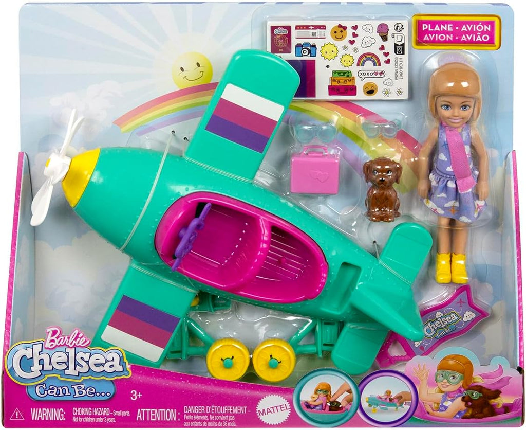 Barbie Chelsea Can Be… Plane Doll & Playset