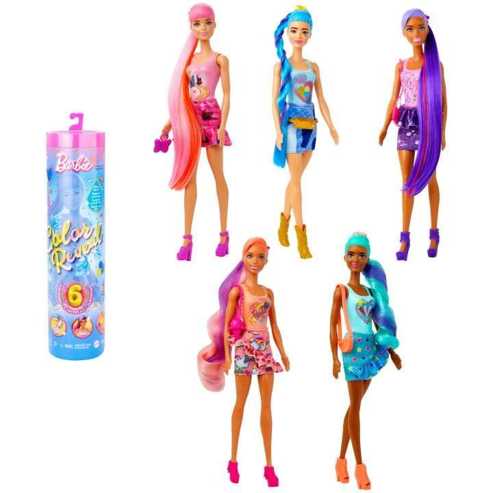 Barbie Color Reveal Doll Totally Denim Series
