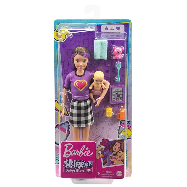 Barbie Skipper Babysitter Doll with Baby Assortment