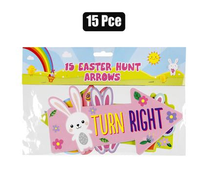 Bunny Arrow Easter Egg Hunt Signs