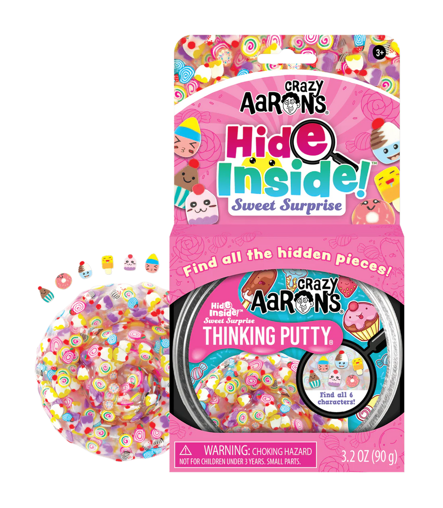 Crazy Aaron's Thinking Putty Hide Inside- Sweet Surprise