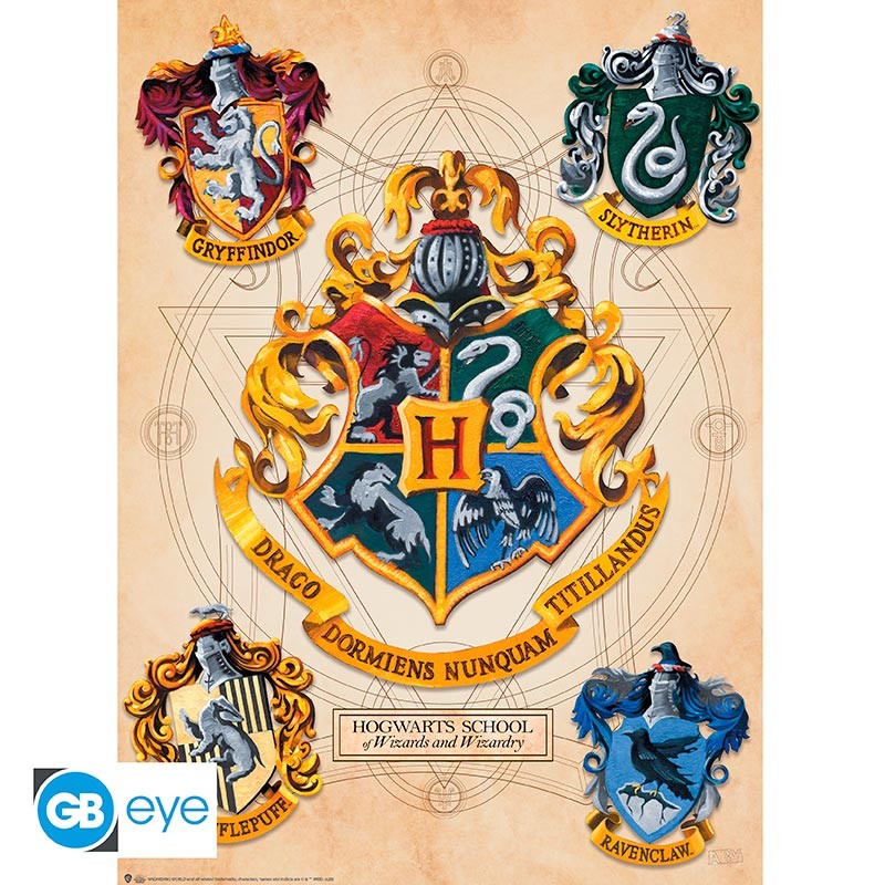 Harry Potter - Set 2 Chibi Posters - Crest & Marauders (52x38)