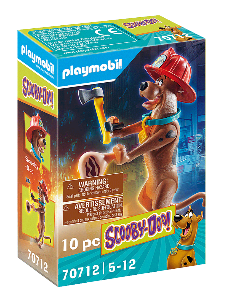 70712 Playmobil SCOOBY-DOO! Collectible Firefighter Figure