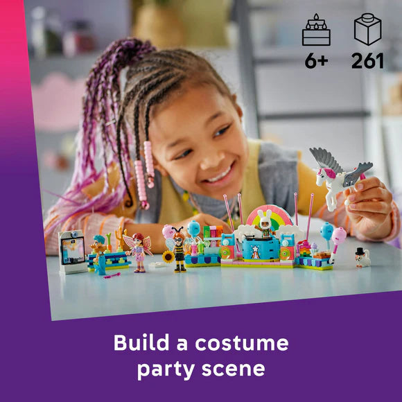 LEGO® Friends Costume Party with Unicorn & Fairy Pretend-Play Building Kit 42661