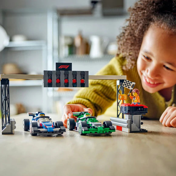 60474 LEGO® City F1® Grid with VCARB & Sauber Race Cars