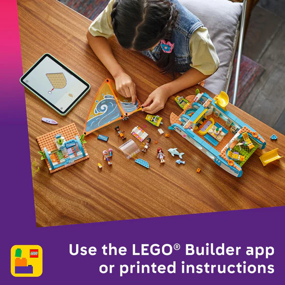 LEGO® Friends Travel Boat Adventure Building Kit Role-Play Toy 42664