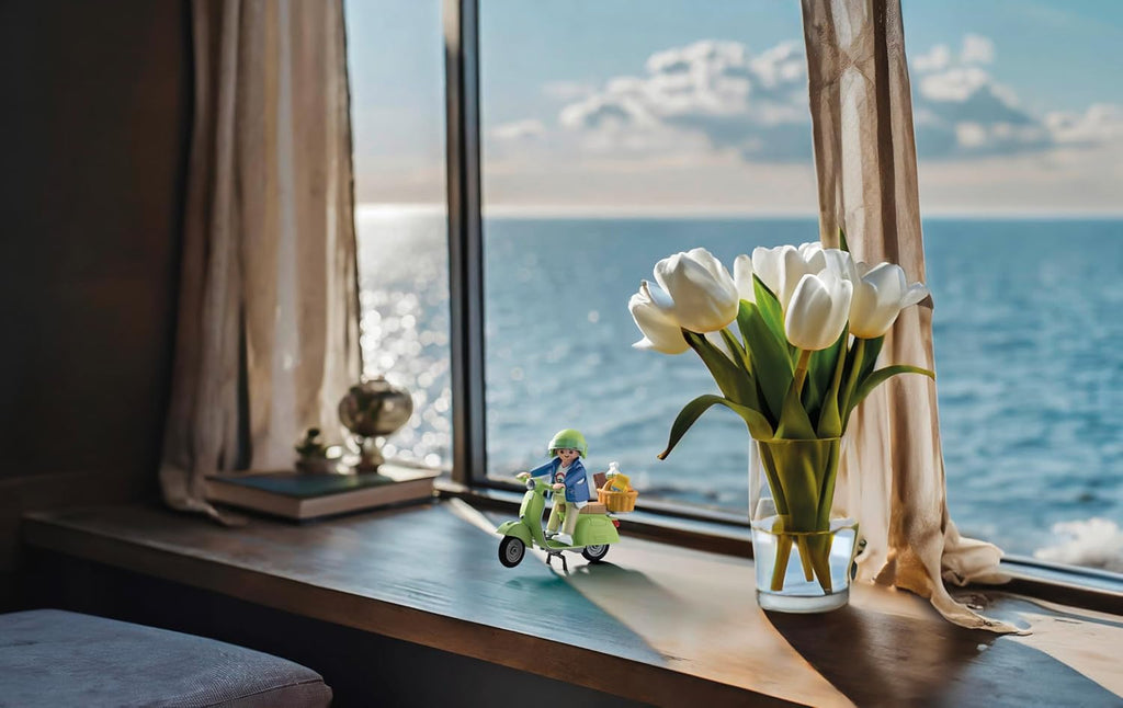 71621 Playmobil Vespa 150 Sprint Veloce, Light Green