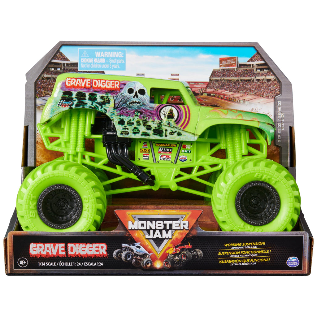 Monster Jam 1:24 Collector Die Cast Each