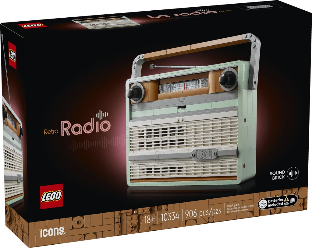 LEGO Icons Retro Radio 10334