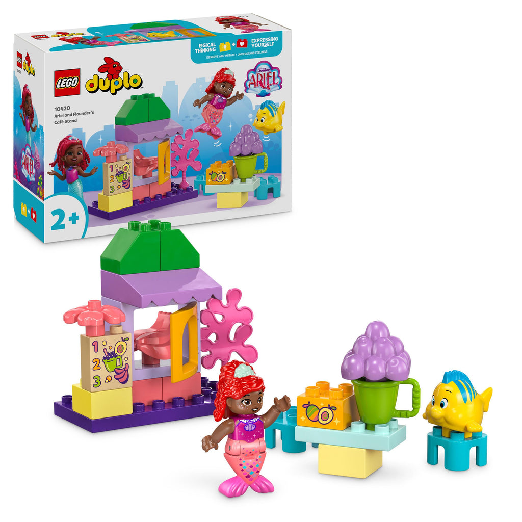 LEGO® DUPLO® ǀ Disney Ariel and Flounder’s Café Stand 10420