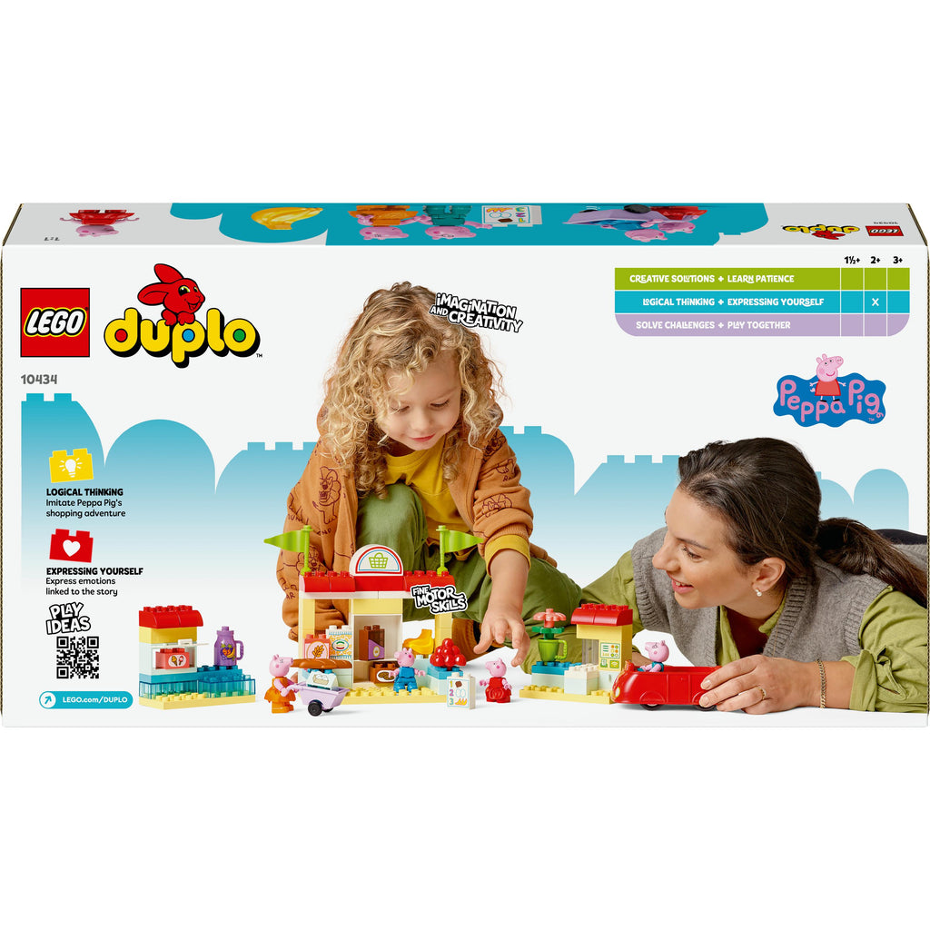 LEGO® DUPLO® Peppa Pig Supermarket Toy with Figures 10434