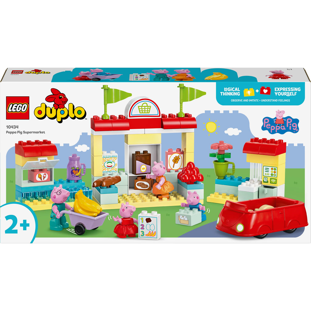 LEGO® DUPLO® Peppa Pig Supermarket Toy with Figures 10434