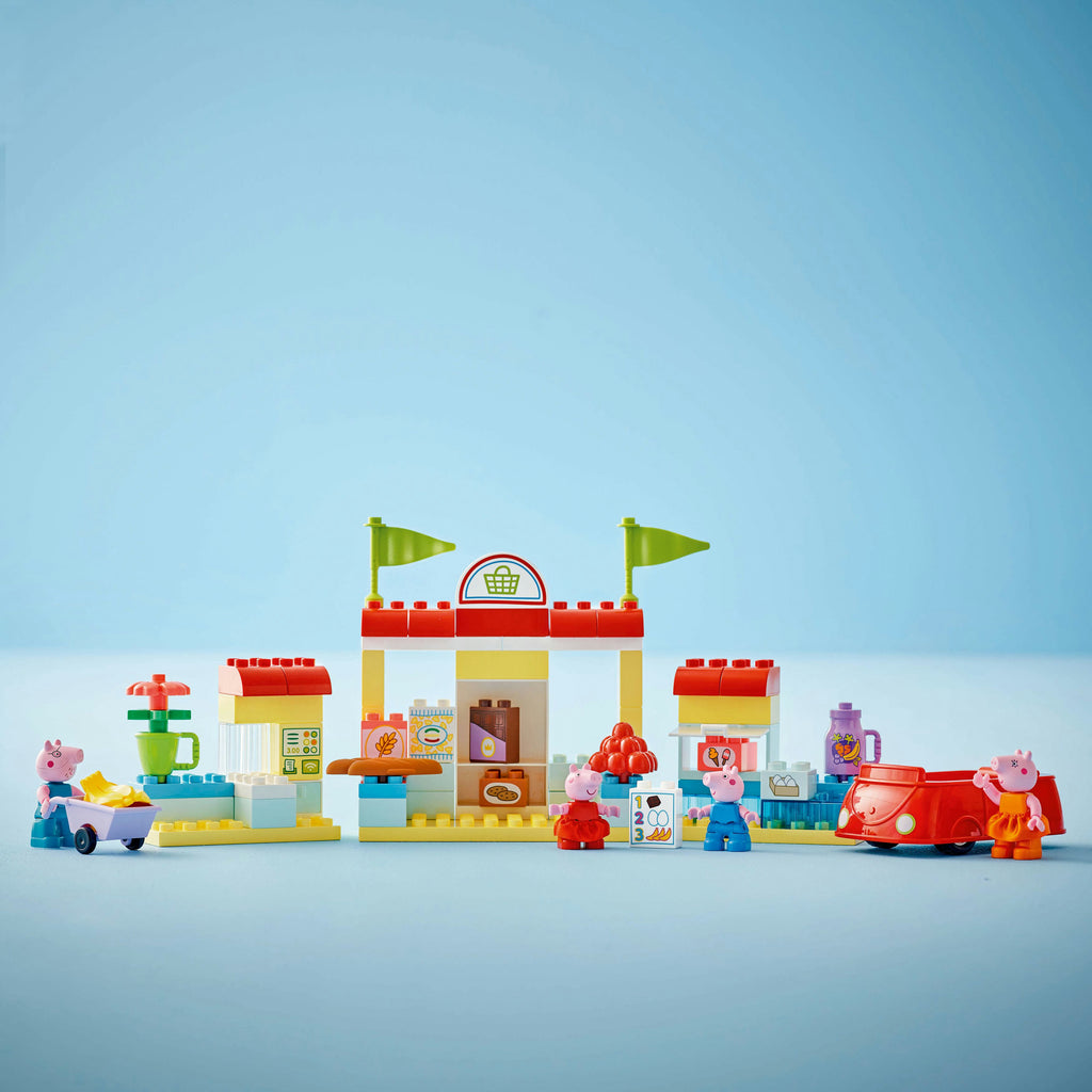 LEGO® DUPLO® Peppa Pig Supermarket Toy with Figures 10434