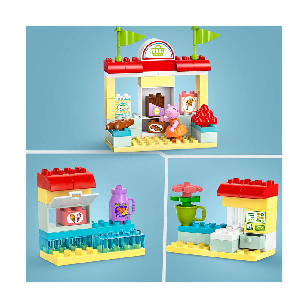 LEGO® DUPLO® Peppa Pig Supermarket Toy with Figures 10434