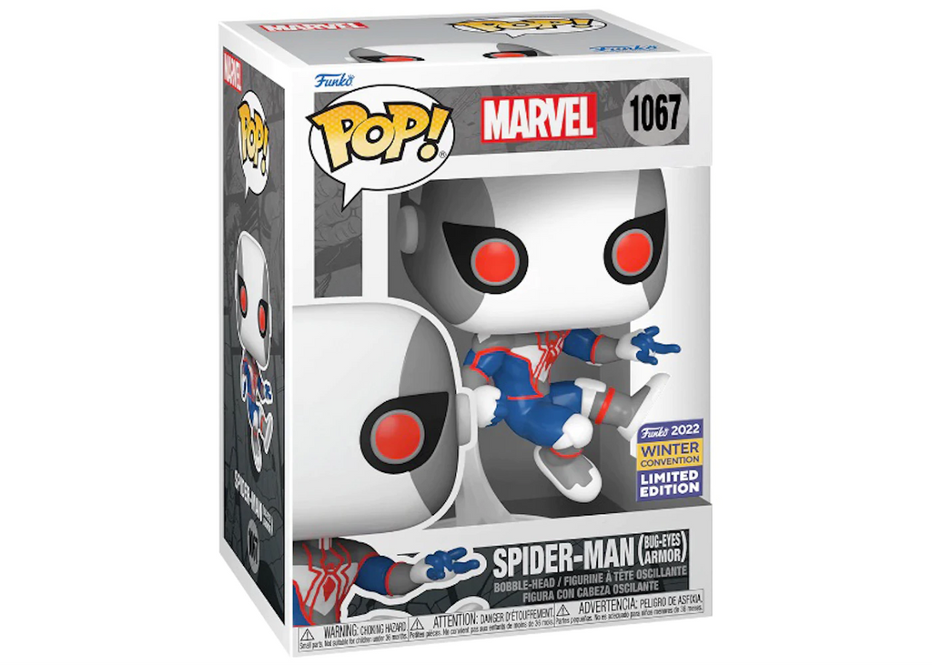 1067 Funko POP! Spider-Man in Bug-Eyes Armor (2022 Winter Convention Exclusive)