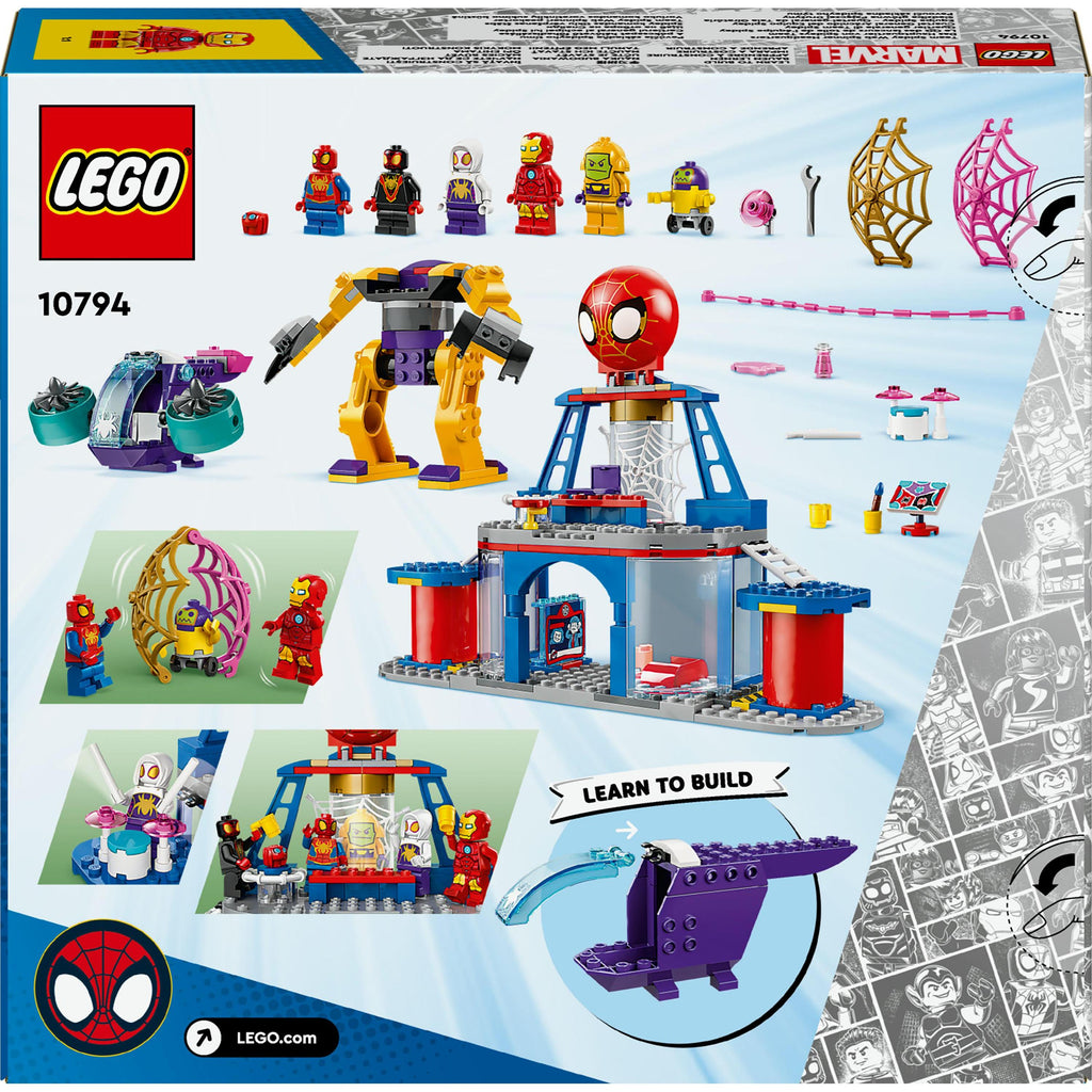 10794 LEGO 4+ Super Heroes Team Spidey Web Spinner Headquarters