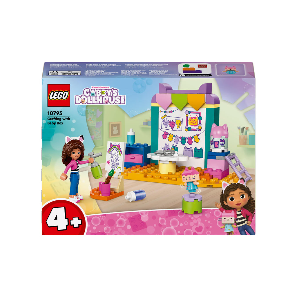 LEGO® Gabby's Dollhouse™ Dollhouse Crafting with Baby Box Toy 10795