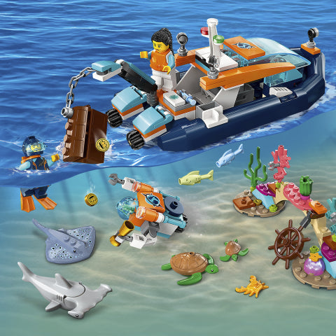 60377 LEGO City Explorer Diving Boat