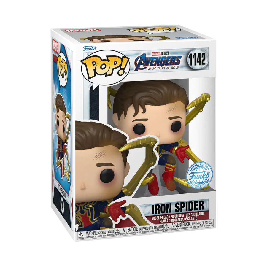 1142 Funko POP! Avengers 4 Endgame - Iron Spider Unmasked