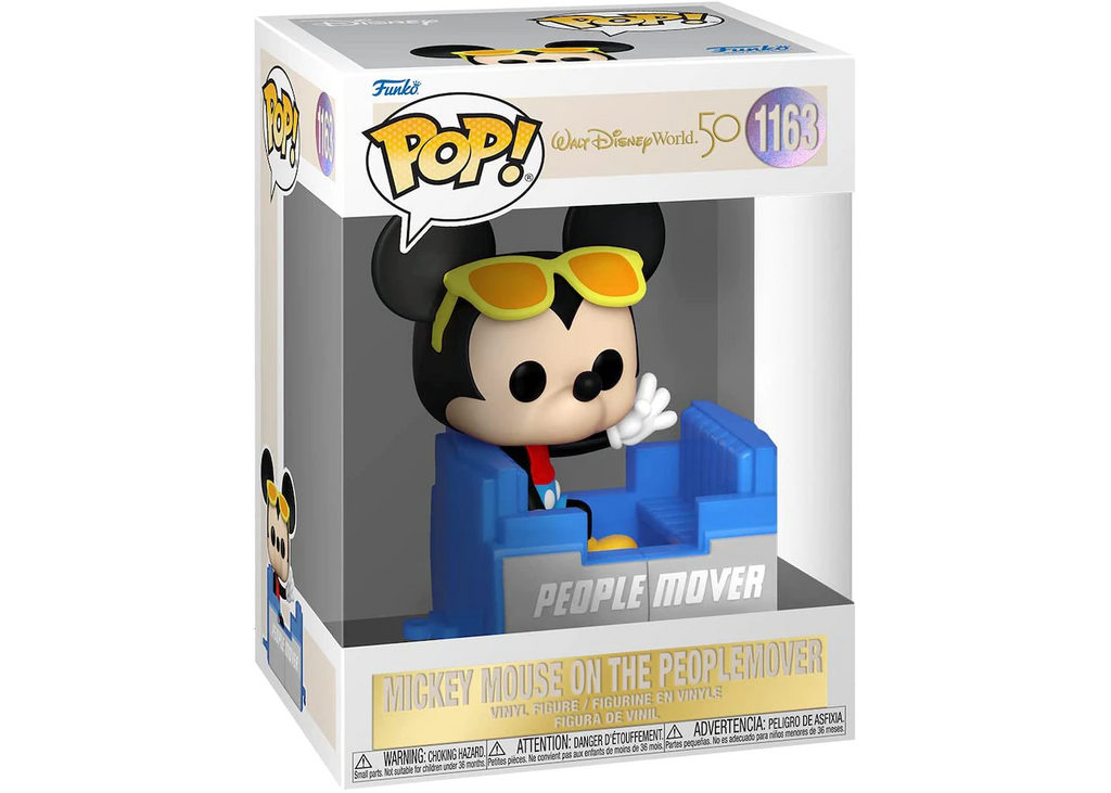 1163 Funko POP! Walt Disney World - Mickey Mouse on the People Mover 50th Anniversary