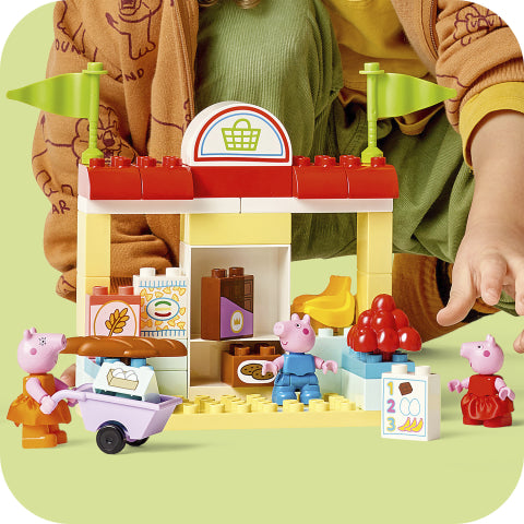 LEGO® DUPLO® Peppa Pig Supermarket Toy with Figures 10434