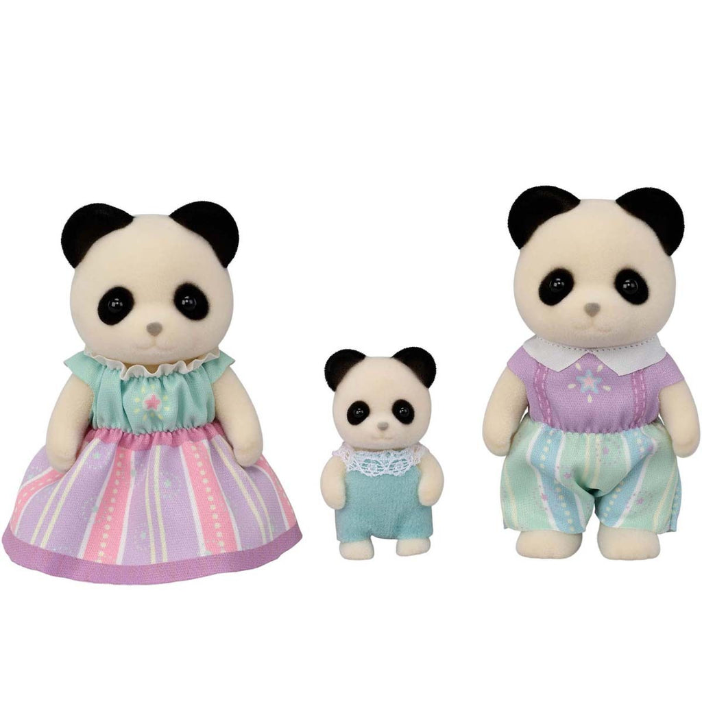 Sylvanian Families Panda Family Trio