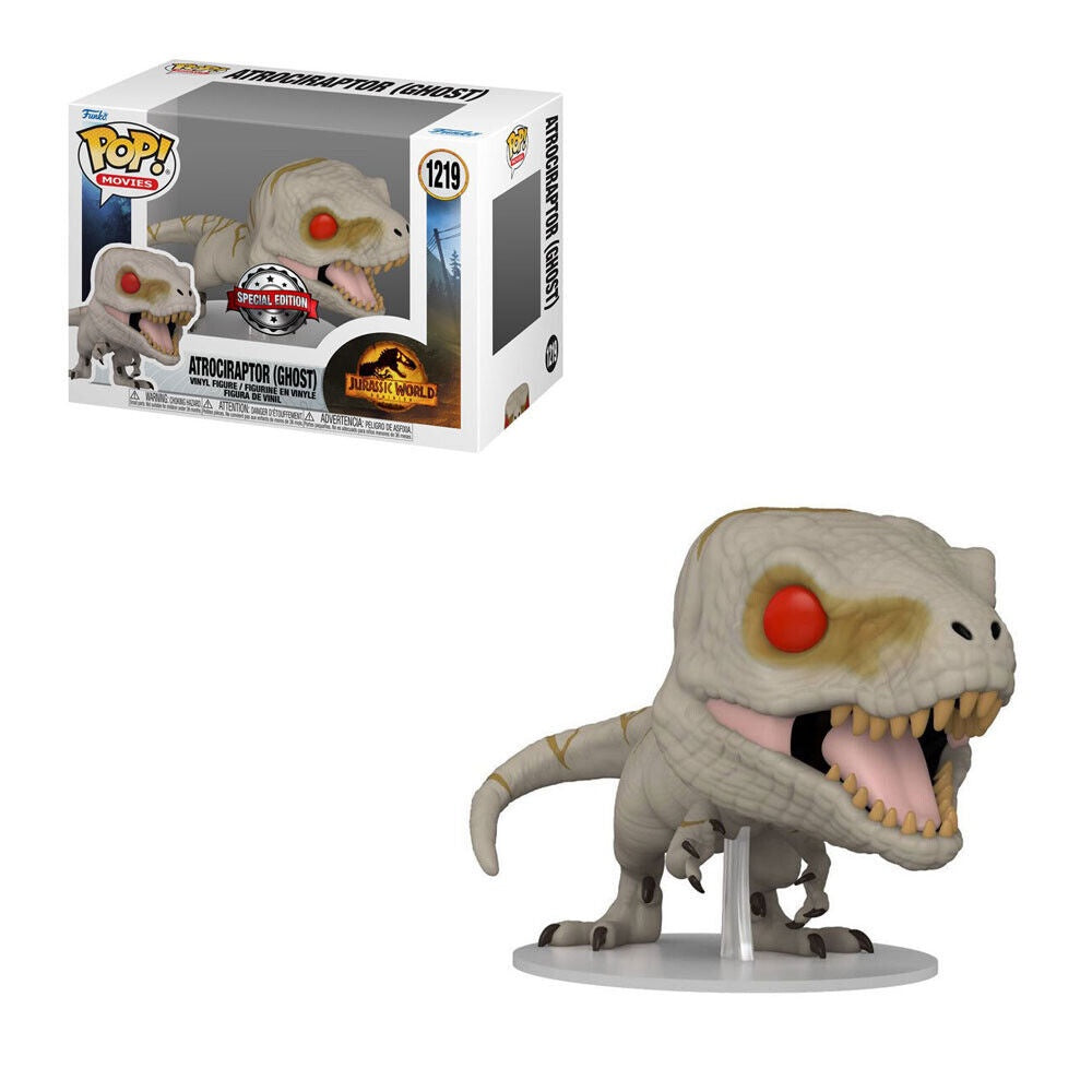 1219 Funko POP! Jurassic World Dominion - Atrociraptor Ghost