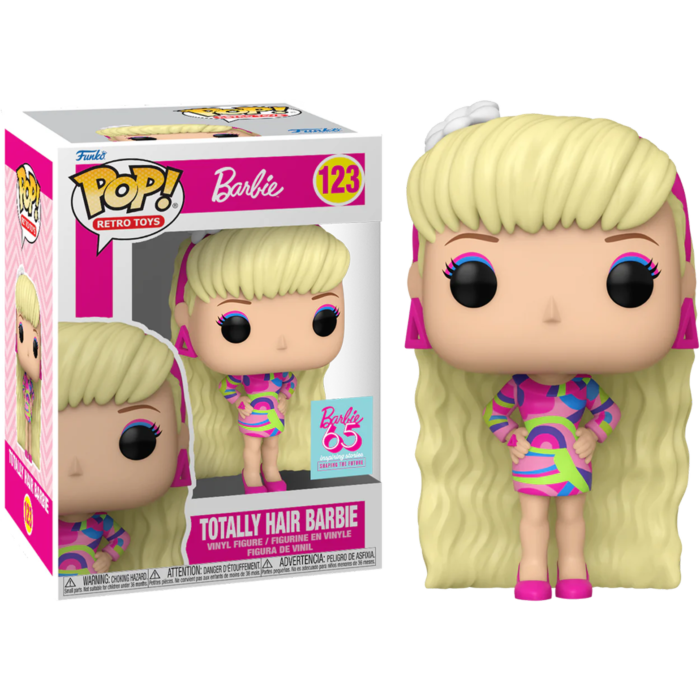 123 Funko POP! Barbie - Totally Hair Barbie 65th Anniversary