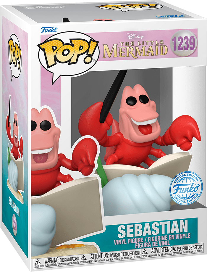 1239 Funko POP! The Little Mermaid - Sebastian