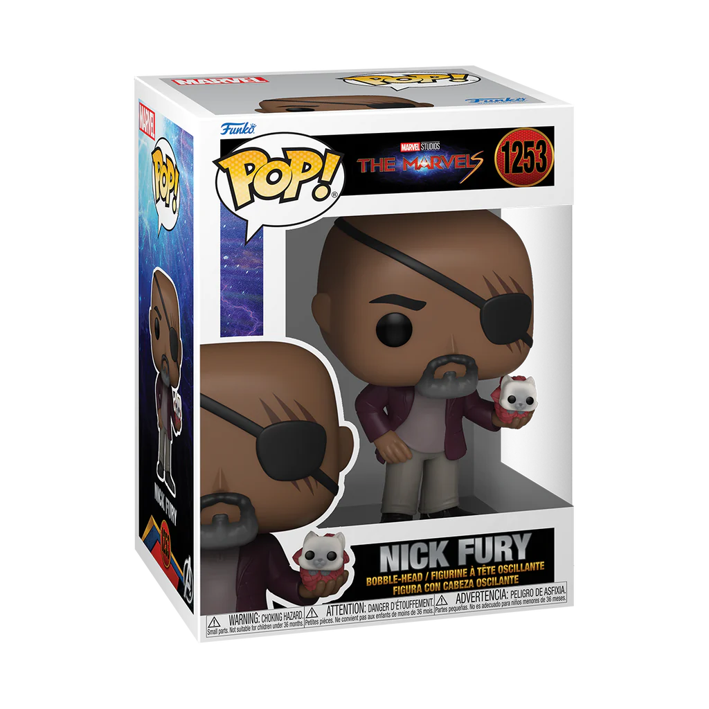 1253 Funko POP! The Marvels (2023) - Nick Fury
