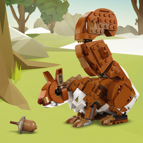 LEGO® Creator 3-in-1 Forest Animals: Red Fox Building Toy 31154