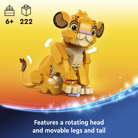 LEGO® ǀ Disney Simba the Lion King Cub Playset 43243