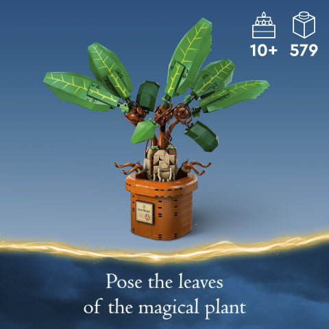 LEGO® Harry Potter™ Mandrake Magical Plant Toy Figure 76433