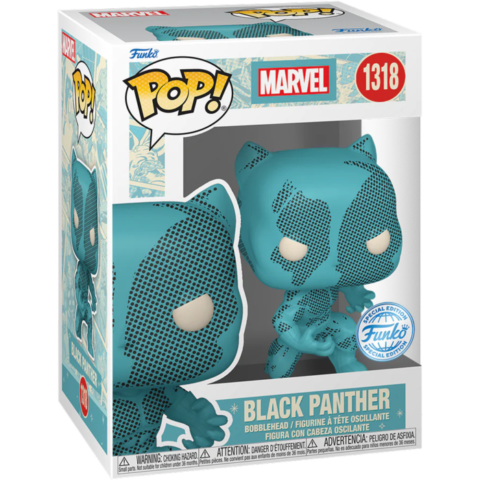 1318 Funko POP! Marvel - Retro Reimagined Black Panther Disney 100th