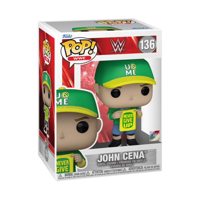 136 Funko POP! WWE - John Cena Never Give Up