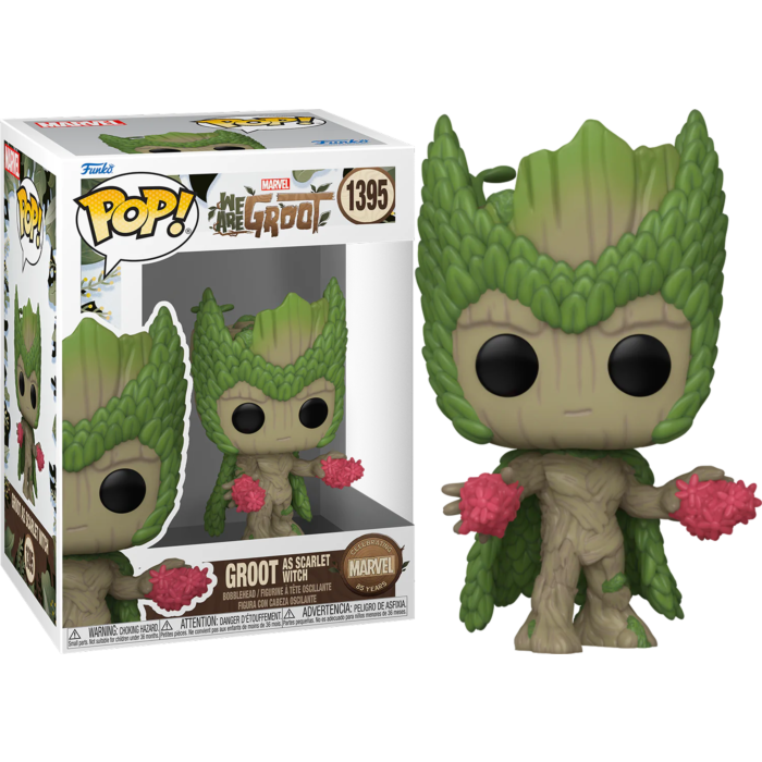 1395 Funko POP! Marvel 85th Anniversary We Are Groot - Groot as Scarlet Witch