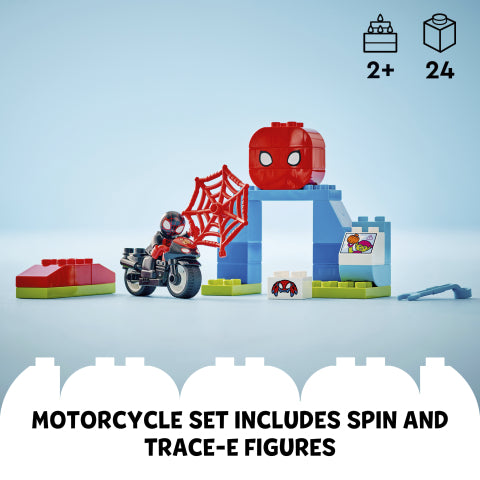 LEGO® DUPLO® Marvel Spin’s Motorcycle Adventure Set 10424