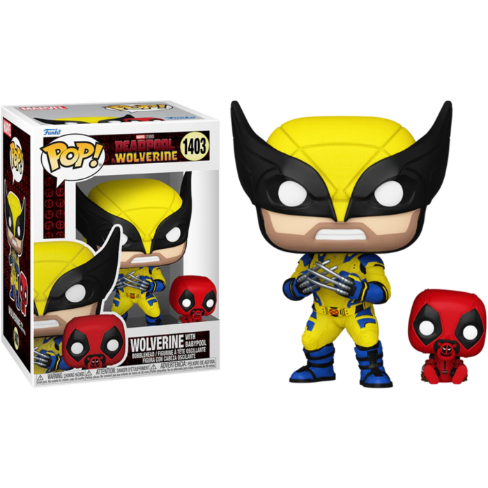 1403 Funko POP! Deadpool & Wolverine (2024) - Wolverine with Babypool