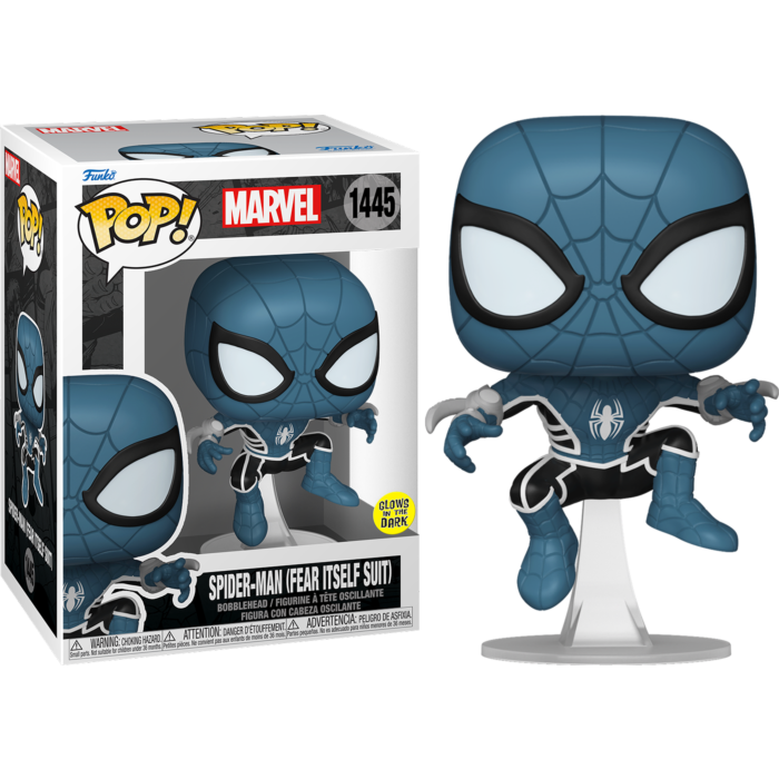 1445 Funko POP! Marvel Spider-Man Comics - Spider-Man (Fear Itself Suit) Glow-in-the-Dark