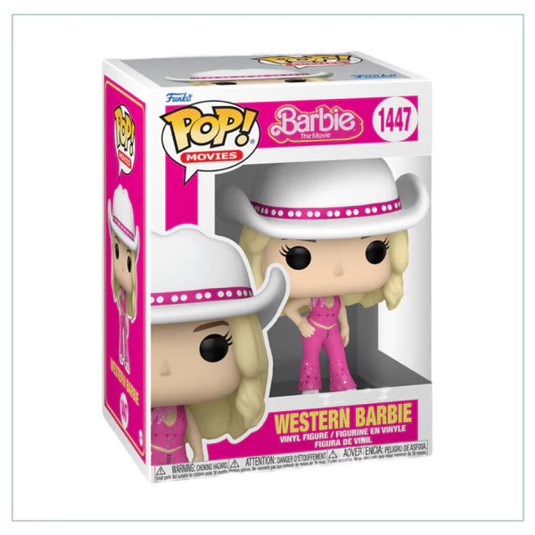 1447 Funko POP! Barbie The Movie Western Barbie