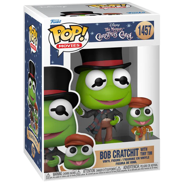 1457 Funko POP! The Muppet Christmas Carol (1992) - Bob Cratchit with Tiny Tim
