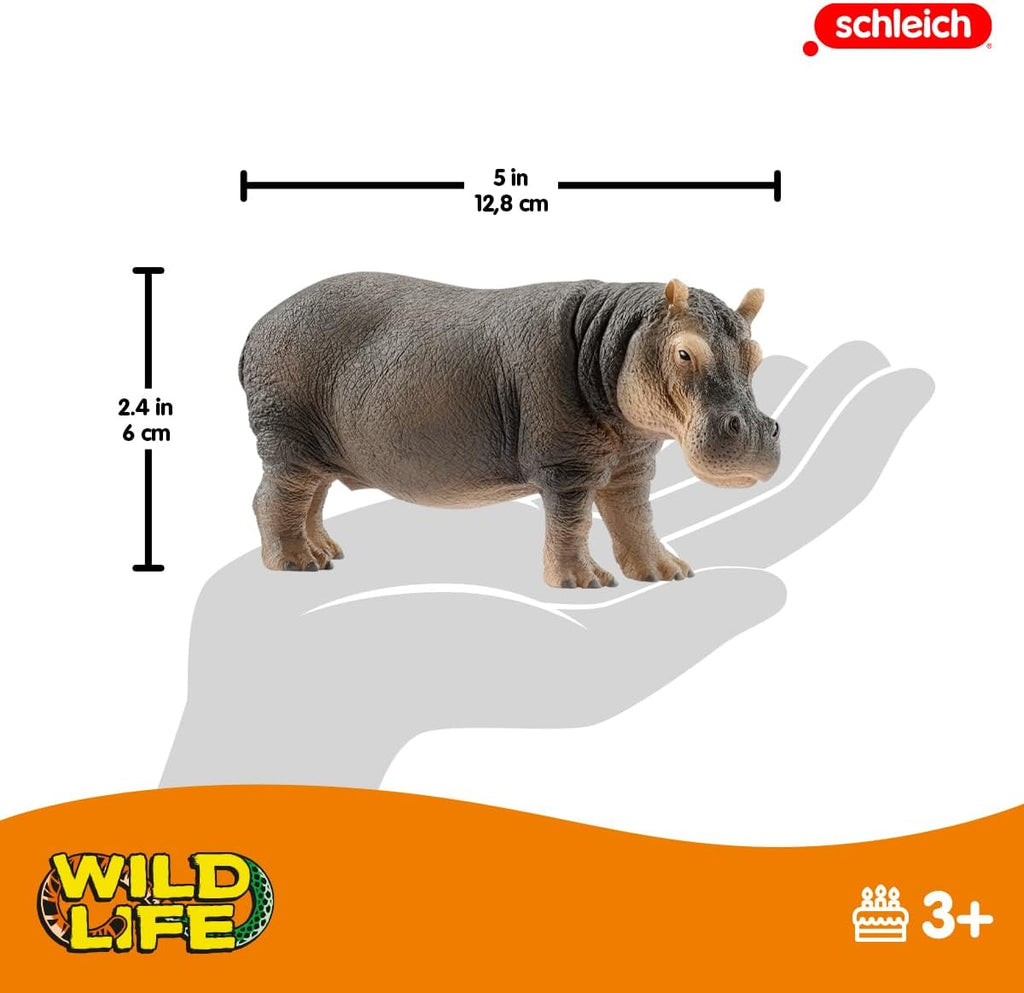14814 Schleich Hippopotamus (6cm Tall)