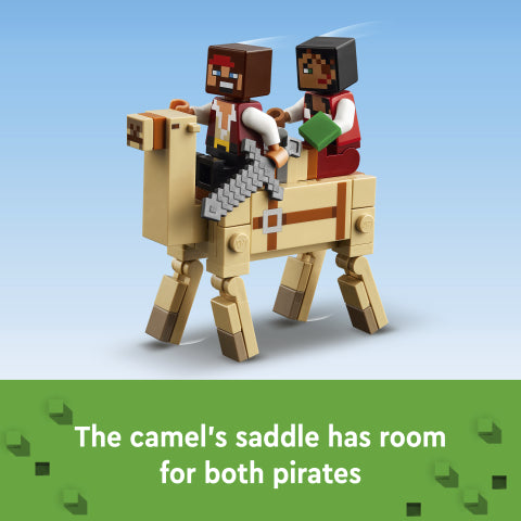 LEGO® Minecraft® The Pirate Ship Voyage Building Toy Set 21259