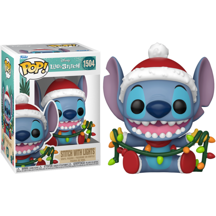 1504 Funko POP! Lilo & Stitch Holiday - Stitch with Lights